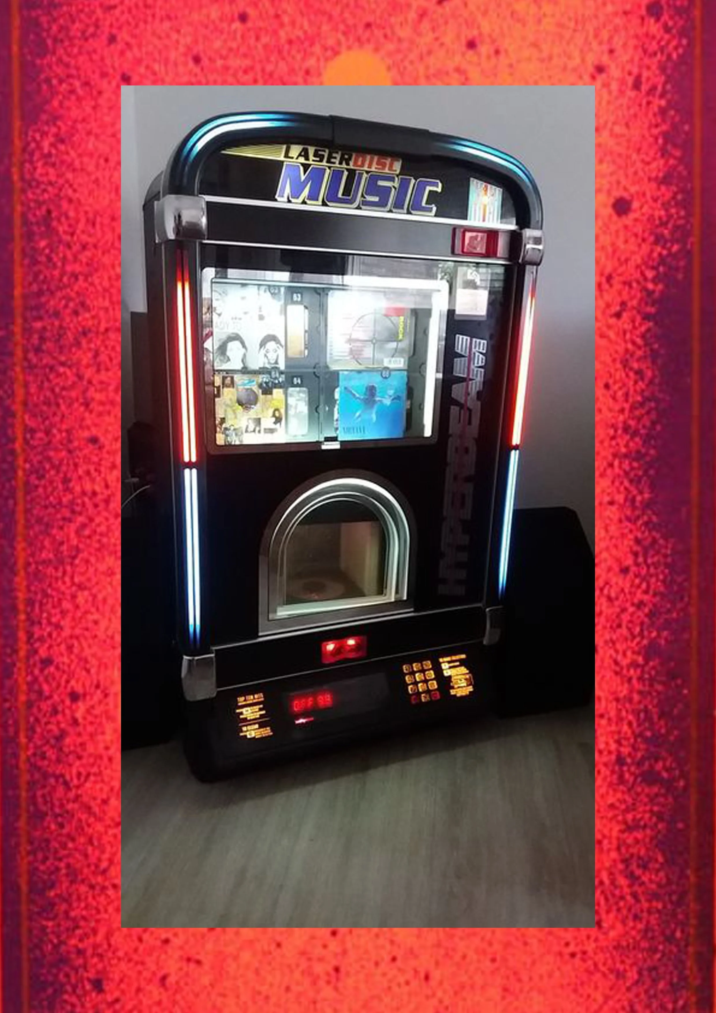 NSM Hyperbeam CD Jukebox (wall mounted) — Coin-Op King